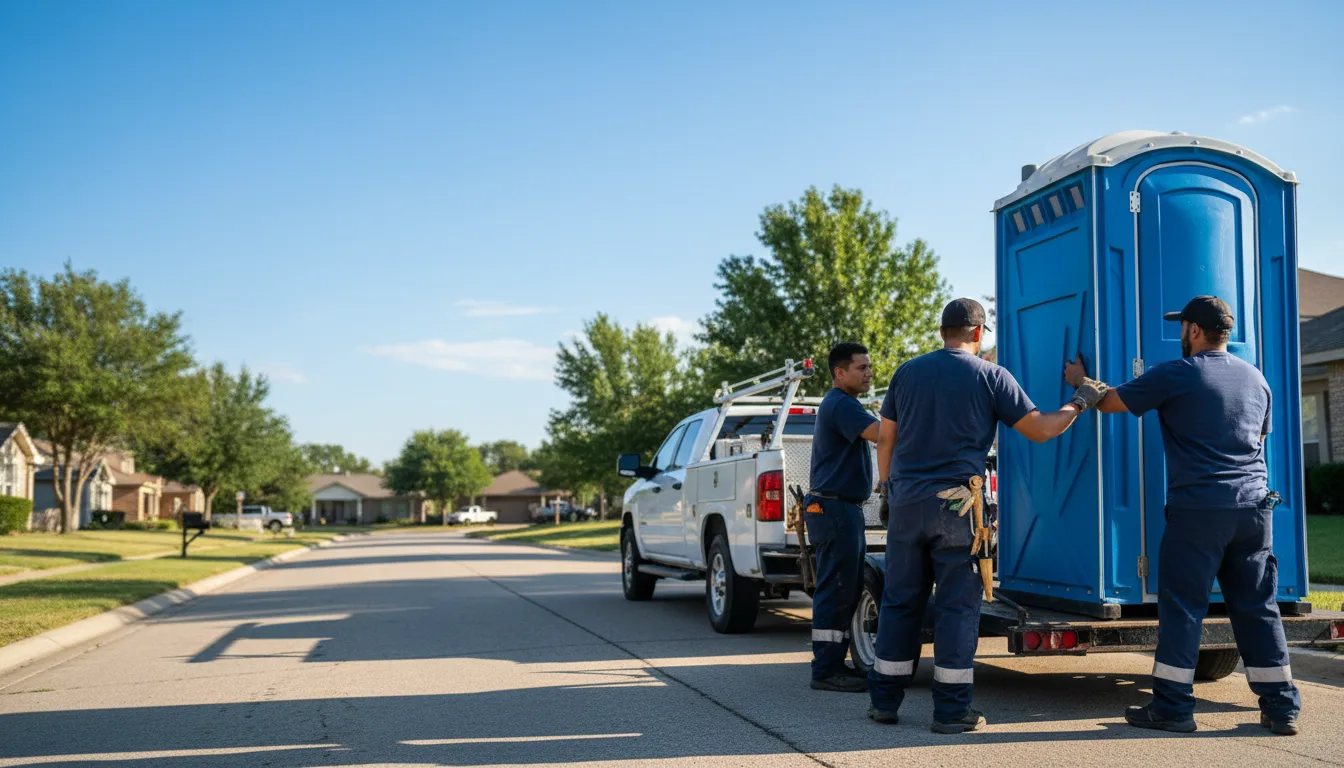 Portable Toilet Rental in Sheffield, AL near me